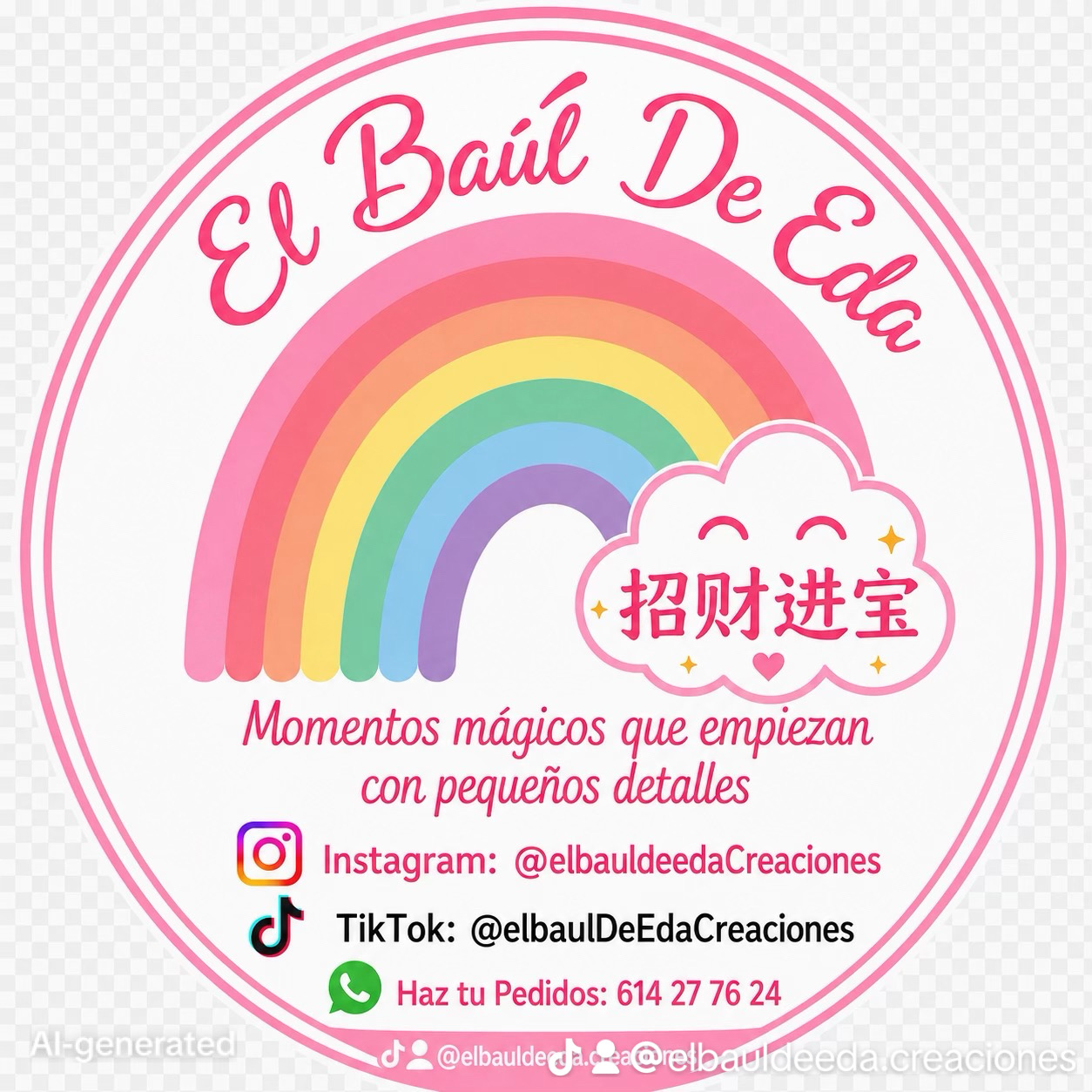 Logotipo de El Baúl de Eda Creaciones